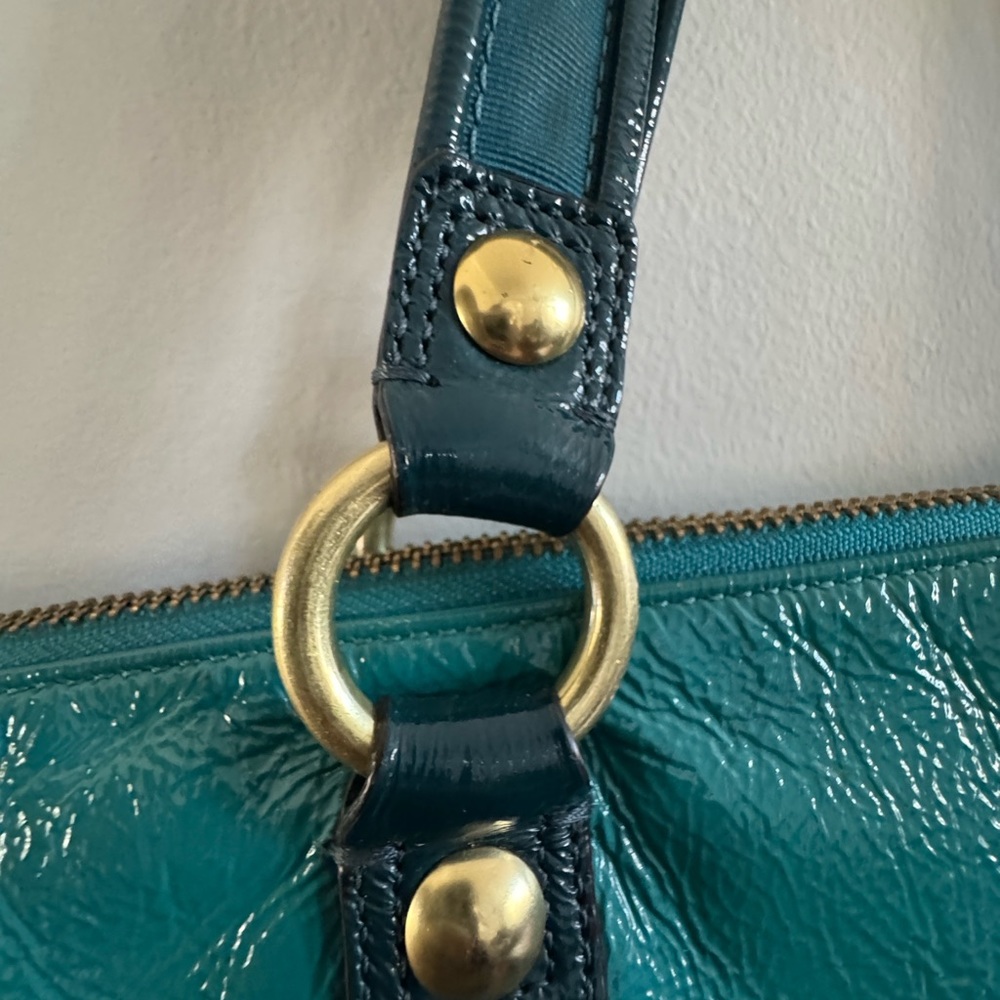 Coach Poppy Leather Tote - Picture 6 of 13